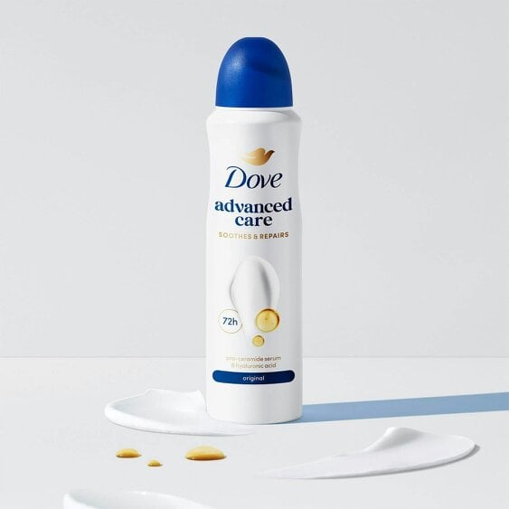 Dove Advanced Care Anti-Perspirant Deodorant Spray Original 200ml, 18 Pack
