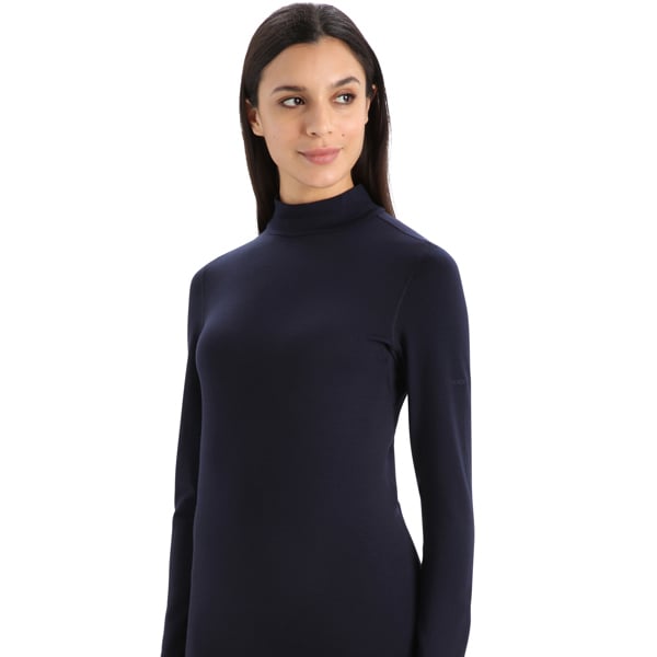 Icebreaker Women's Merino 260 Tech Turtle Neck Long Sleeve Base Layer {IC-IB0A56IF}