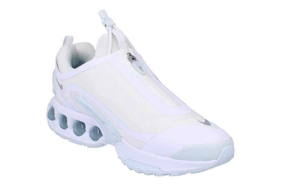 Nike Air Max Dn Roam Mens Trainers Hq8605 Shoes  100 - White Metallic Silver White 100 - Photo 3