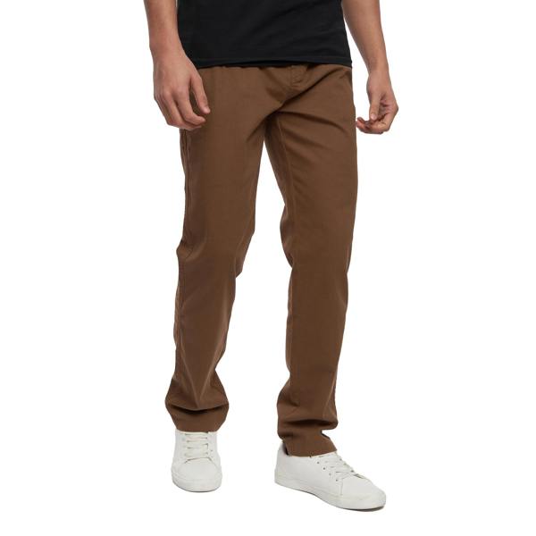 Crosshatch Mens Roysden Chinos - Cinnamon - 