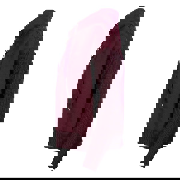 Parajumpers Zip Fleece Burgundy Hoodie S