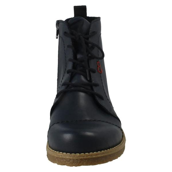 Rieker Ladies Fleece Lined Zip Fastening Ankle Boots 73500