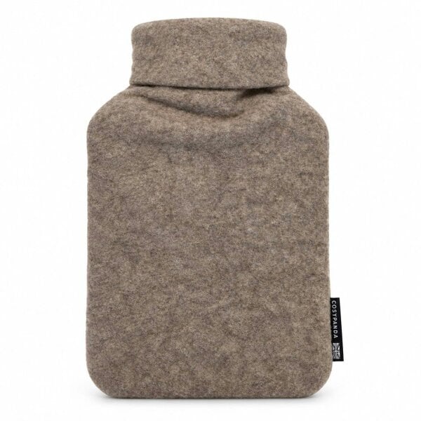 CosyPanda Warm Stone Merino Wool 2 Litre Hot Water Bottle