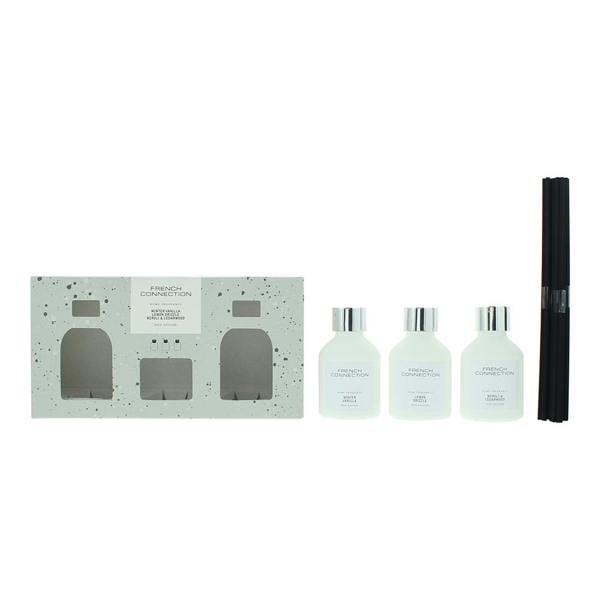 French Connection White Collection Trio of Reed Diffusers 3 x 50ml