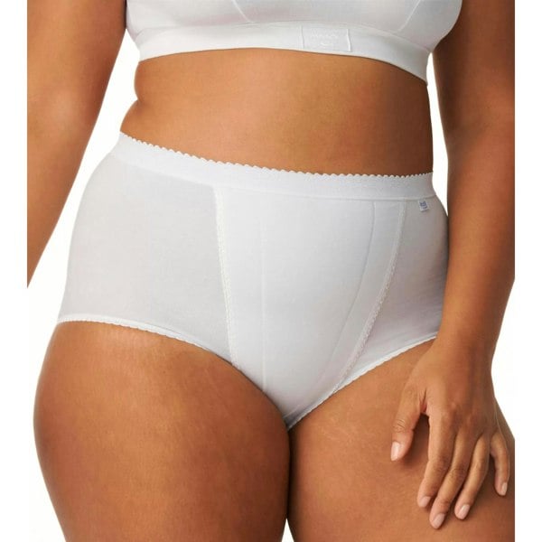 Sloggi Control 2-Pack Maxi Briefs, White