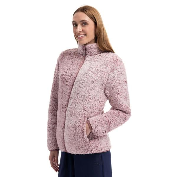 Trespass Womens/Ladies Feathery Fleece Jacket - Rose - 