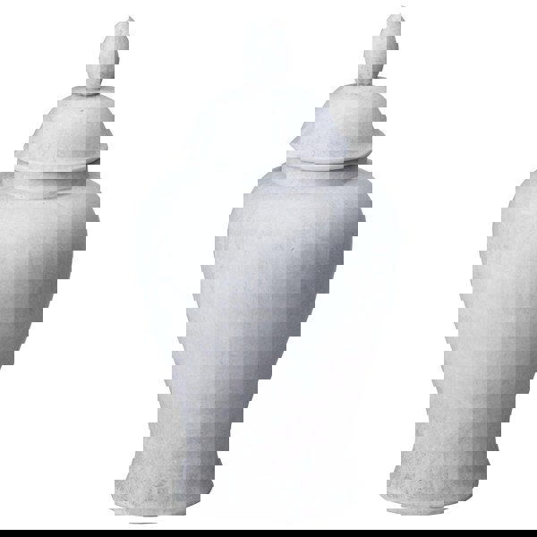 Hill Interiors Darcy Stone Effect Ginger Jar - Stone