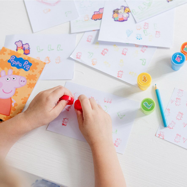 Totum Peppa Pig Creative Stamp Set
