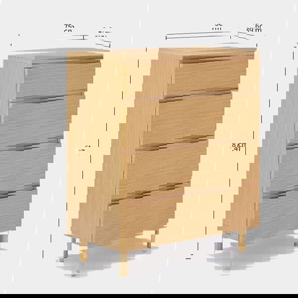 Belles Chests Of Drawers, Ash-Weilai Concept-Weilai Concept