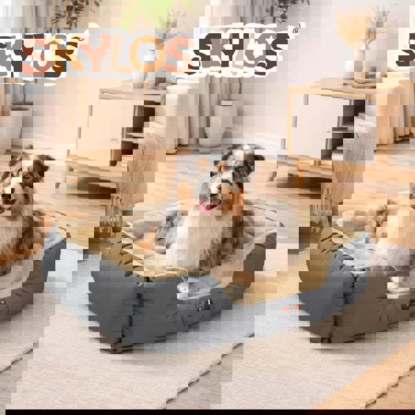 Skylos Pet Dog Bed Cat Mattress Luxury Soft Puppy Cushion Warm Pet Basket Large