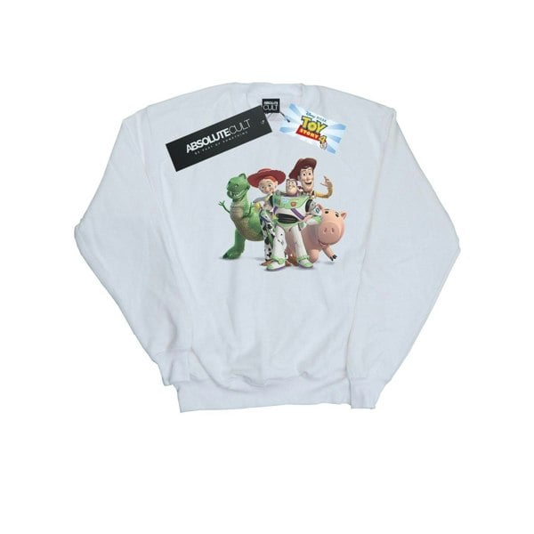 Disney Boys Toy Story 4 Group Sweatshirt - White