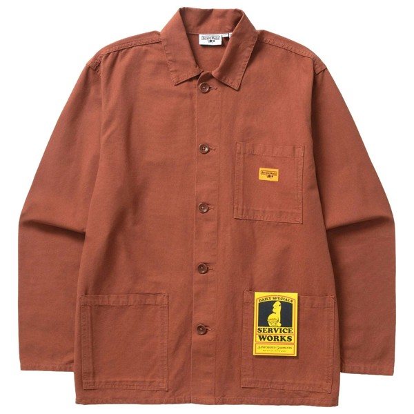 Service Works Canvas Chore Shirt - Copper