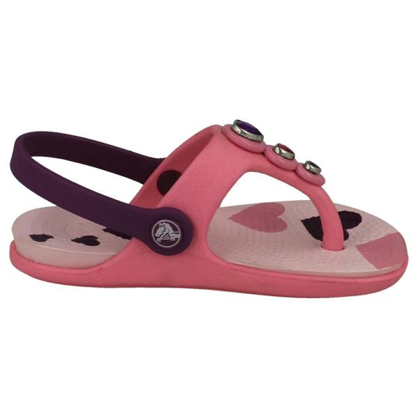 Crocs Girls Crocs Toe Post Sandals Reina Hearts