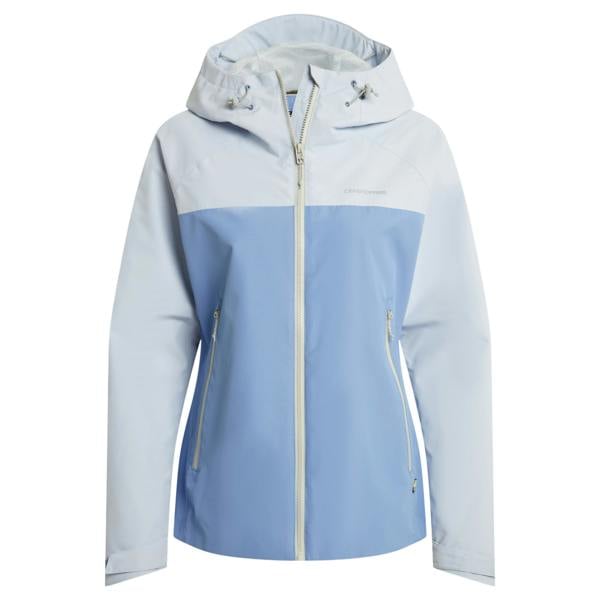 Craghoppers Womens/Ladies Vanth Waterproof Jacket - Nimbus Blue/Seaside Blue - 