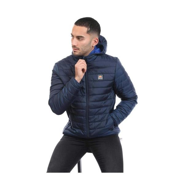 Ellesse Mens Revuelto Puffer Jacket - Navy - 