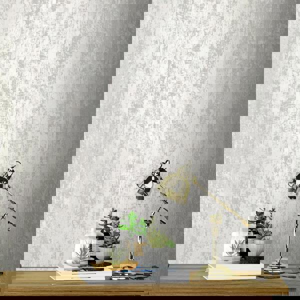 Laura Ashley Whinfell Wallpaper - Moonbeam - 10m