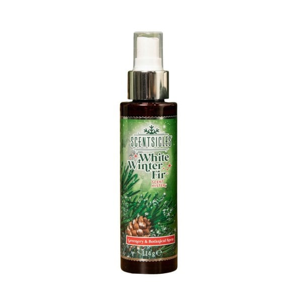Samuel Alexander 114ml White Winter Fir Scentsicles Christmas Decoration Spray Mist
