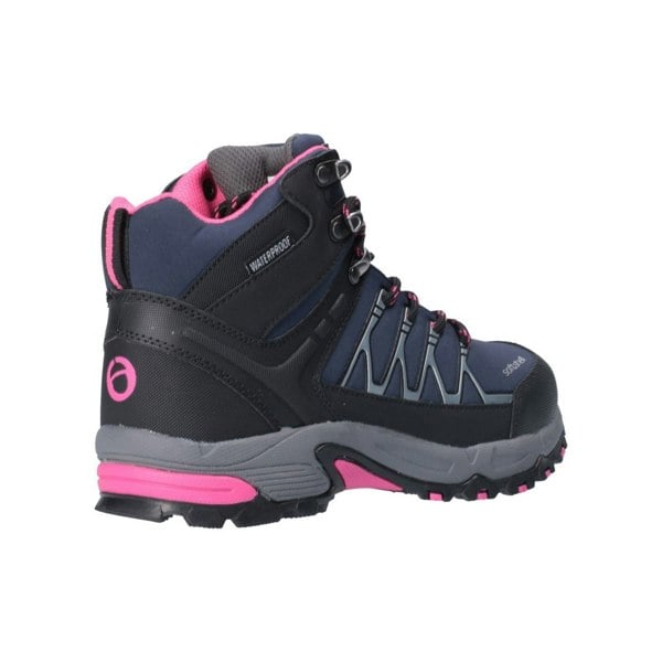 Cotswold model Abbeydale Mid Hiker Female in Navy/Black/Fuchsia