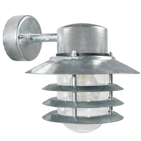 Nordlux Vejers Down | Wall light | Galvanized
