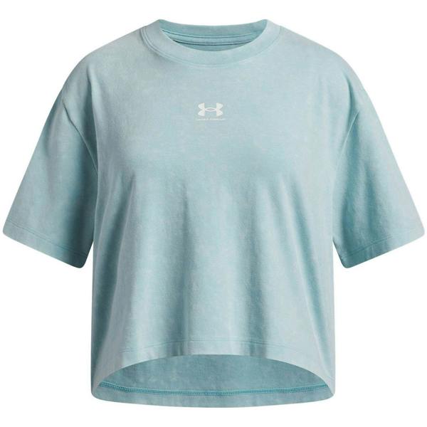 Under Armour Childrens/Kids Rival Relaxed Fit T-Shirt - Blue Haze/White - 
