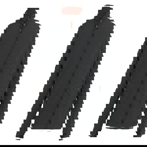 Regatta Mens Dendrick Soft Shell Jacket - Navy/Fox