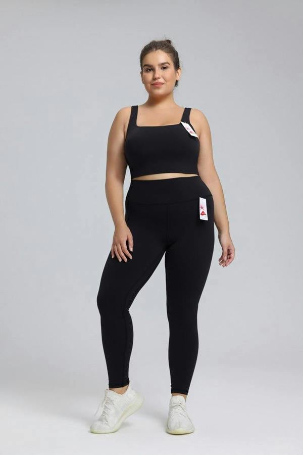 Anniou Plus Size Naked Feel Yoga Pants