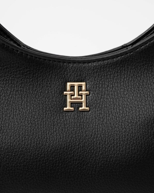 Tommy Hilfiger TH Everyday Womens Mini Hobo Bag - Black