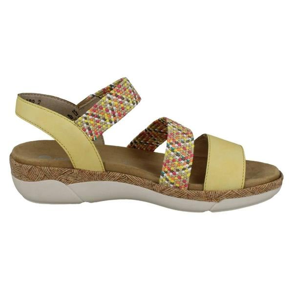 Remonte Ladies Remonte Strappy Elastiated Sandals R6861