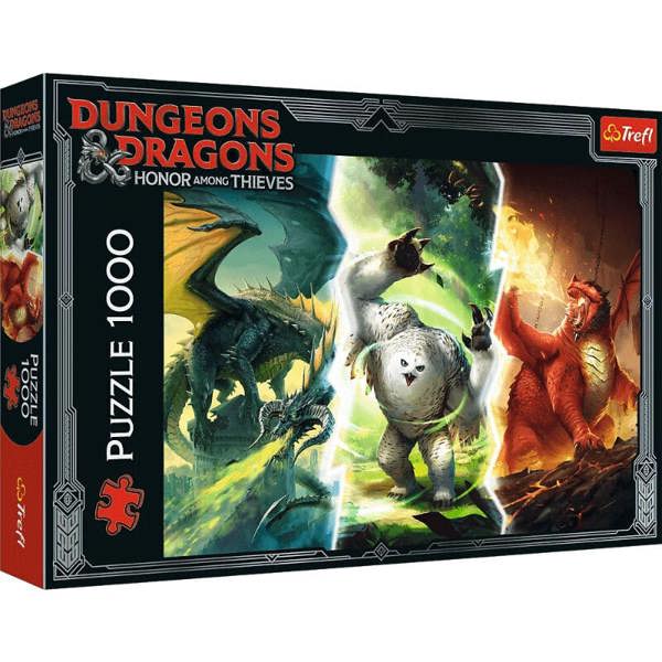Trefl Legendary Monsters of Faerun Puzzle - 1000 Pieces
