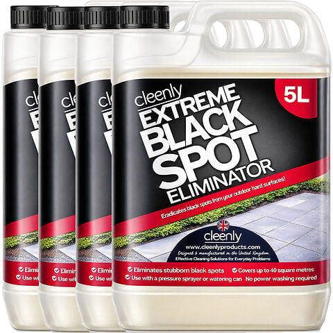 Cleenly Black Spot Destroyer - Removes Black Spots on Patios, Paving, Driveways & More 20L