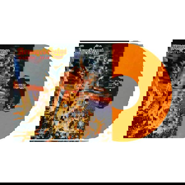 Armored Saint 'Raising Fear' LP Fiery Orange Marbled Vinyl