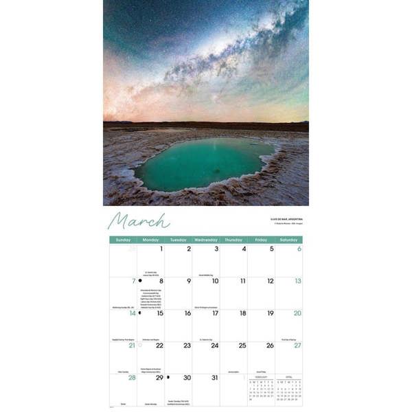 Look to the Stars Calendar 2027, Wall Calendars, Month To View, Natural World, Gift
