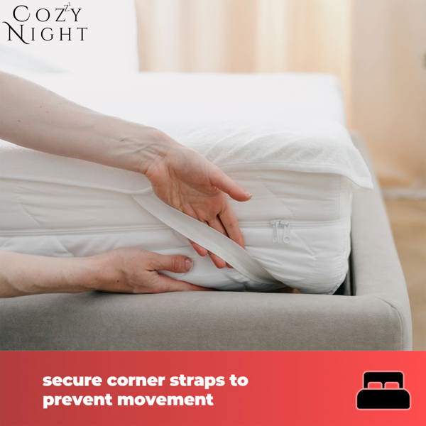 Cozy Night Single Size Electric Blanket Heated with 3 Heat Settings - Quick Fit Underblanket - Fleece Material Machine Washable