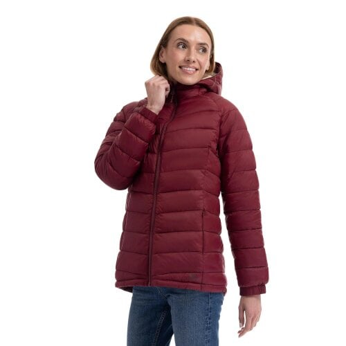 Trespass Womens Kaleena Padded Jacket - Dark Cherry