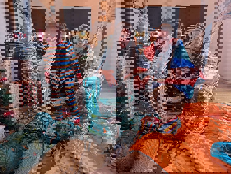 Kids Camping Chair by OLPRO, pictured as an Ideal Christmas Present.