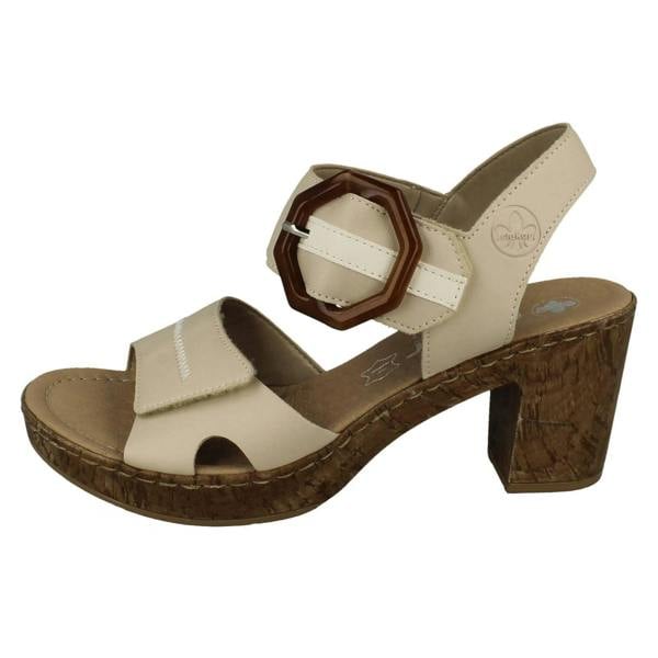 Rieker Ladies Rieker Block Heeled Sandal 66876