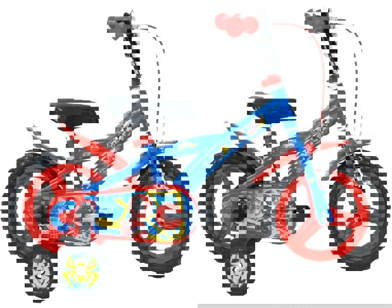 Huffy Marvel Spiderman & Friends 12" Kids Bike - Blue/Red