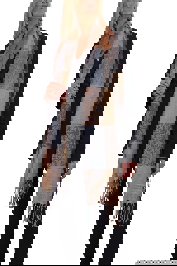 Paulo Due Paisley Design Pashmina-Style Scarf