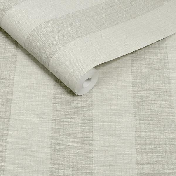 Next Natural Linen Stripe Wallpaper