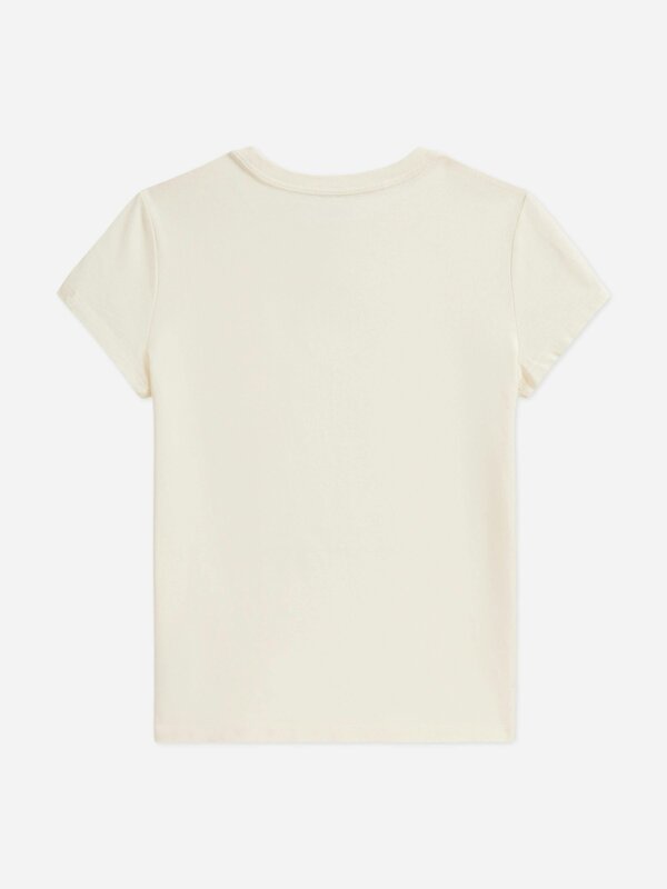 Ralph Lauren Kids Ralph Lauren Girls Polo Bear T-Shirt in Ivory
