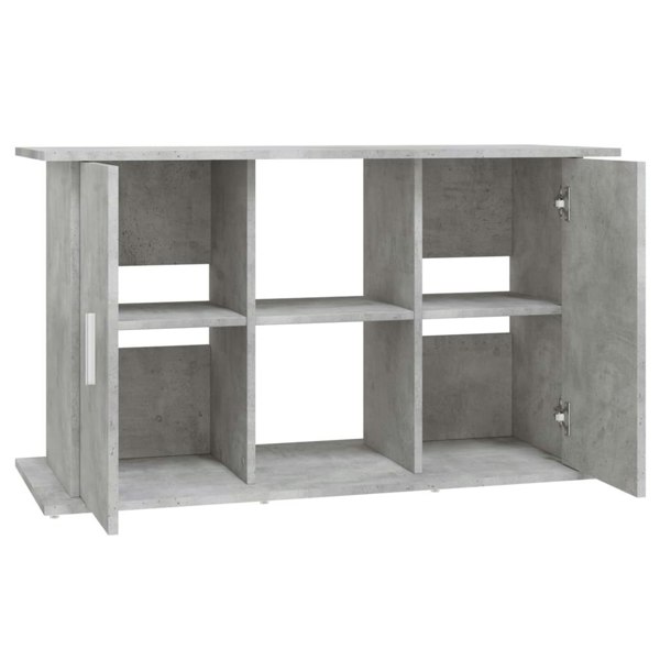 Berkfield Aquarium Stand Concrete Grey 101x41x58 cm Engineered Wood
