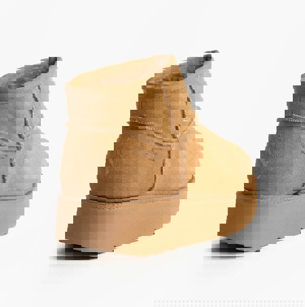 Skechers KEEP COZY Womens Boots Chestnut