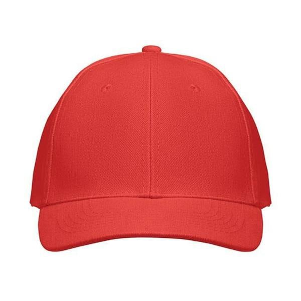 MidOcean Buffalo 6 Panel Baseball Cap - Red - 