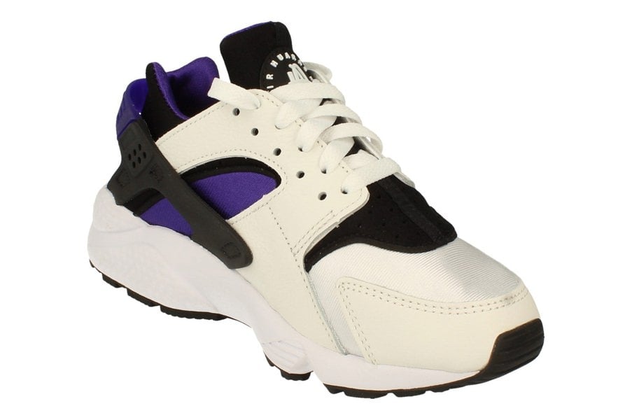 Nike Womens Air Huarache Dh4439  105 - White Black Purple 105 - Photo 3
