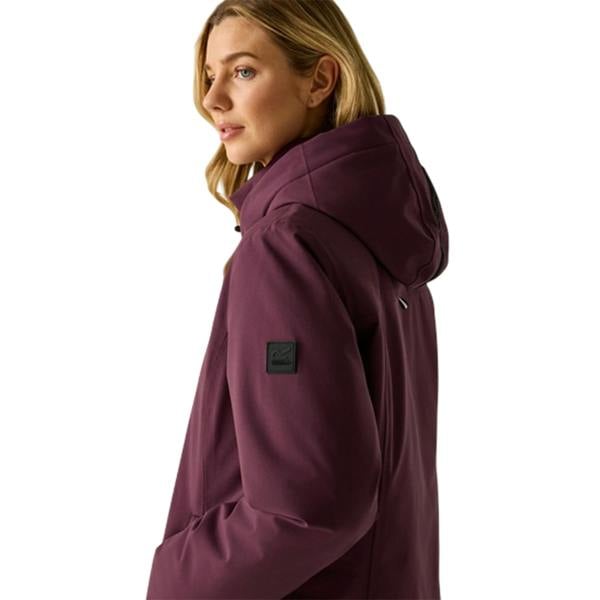 Regatta Womens/Ladies Marron Waterproof Insulated Jacket - Fig/Powder Lilac - 