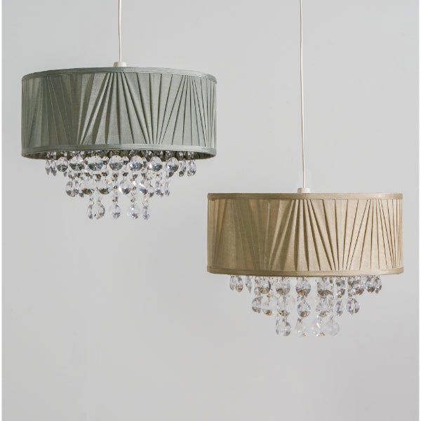 Pagazzi Lighting Talula Champagne & Crystal Shade