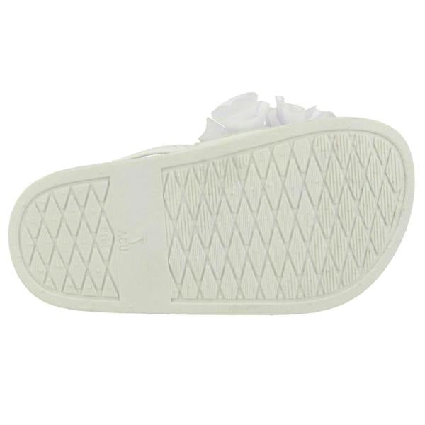 Spot On Girls Spot On Ruffle Vamp Sliders