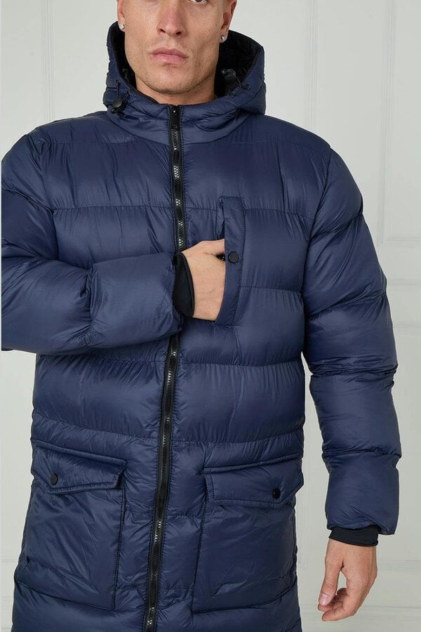 Men’s Longline Puffer Coat