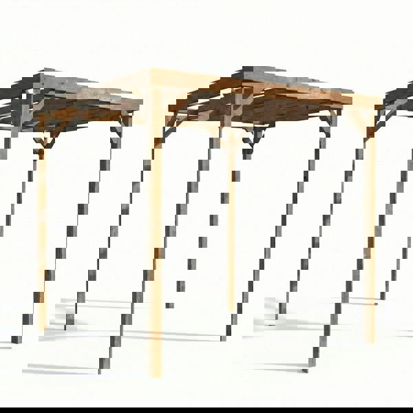 Arbor Garden Solutions Box Wooden Garden Pergola Kit