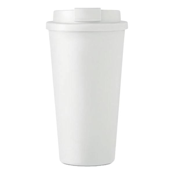 MidOcean Tuesday Double-Walled 450ml Tumbler - White - 